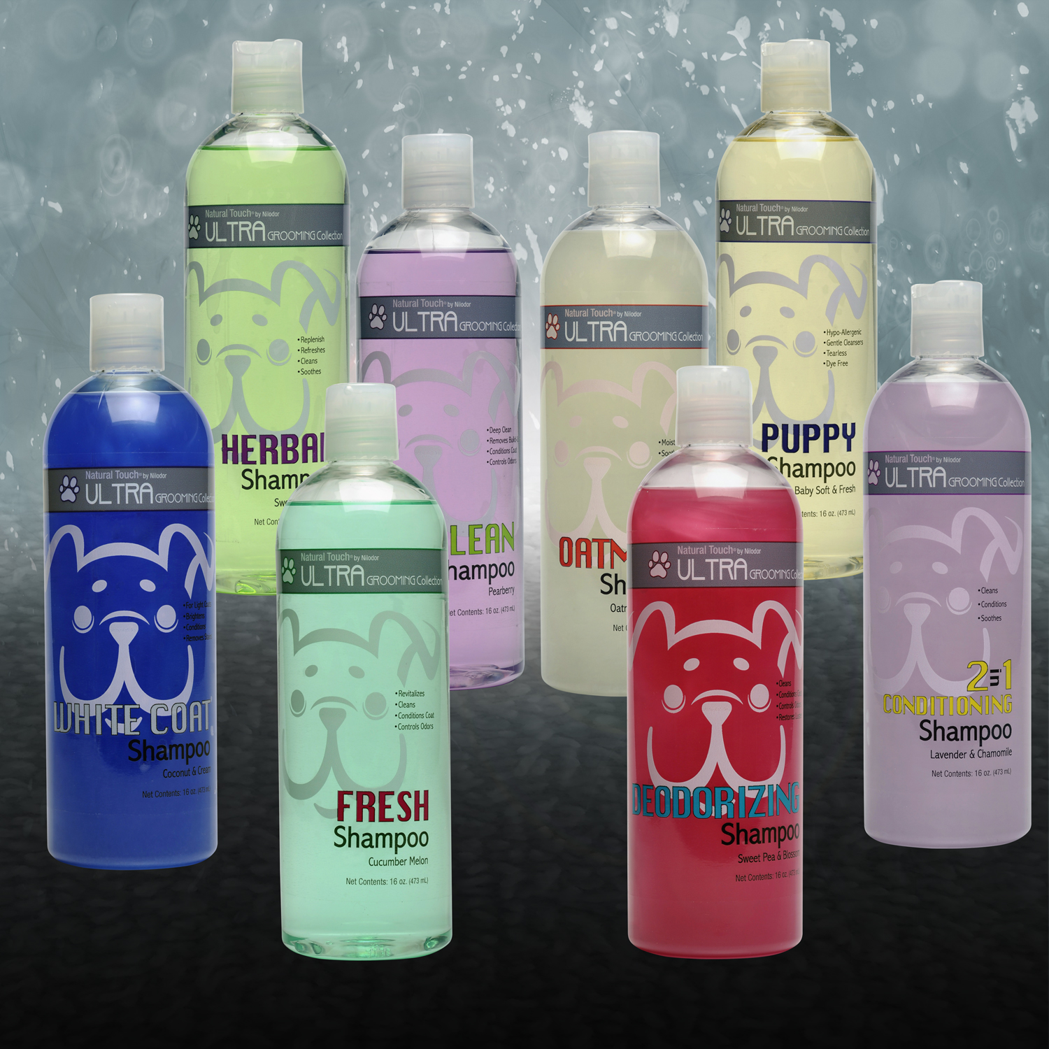 Nilodor Ultra Grooming Pet Shampoos